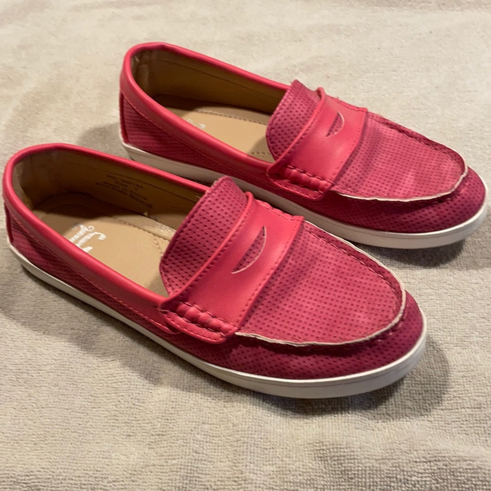 JG pink loafers.  Size 7-only worn once $16